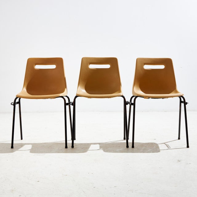 Stackable Plastic Chair by Grosfillex, 1960s For Sale - Image 11 of 18