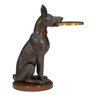 Maitland-Smith Doberman Accent Table For Sale