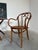 Brown Thonet Steamed Bentwood + Cane Desk Chair Armchair Heart Motif For Sale - Image 8 of 12