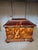 Antique English Faux Tortoiseshell Tea Caddy For Sale - Image 12 of 15