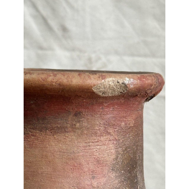 Mid Century Sun and Moon Ceramic Vase For Sale - Image 4 of 12