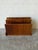 Brown Teak Magazine Holder and Storage Rack With Center Handle Vintage Mid-Century Modern 1960s For Sale - Image 8 of 8