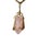 Vintage Rose Quartz Pendant With Gold Tone Chain 14" H For Sale - Image 10 of 10