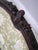 Vintage Walnut Rococo Parlor Settee W. Damask Upholstery For Sale - Image 13 of 18