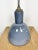 Mid-Century Modern Industrial Grey Enamel Ceiling Lamp from Elektrosvit, 1950s For Sale - Image 3 of 13