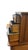 Early 20th Century Oak Gentleman’s Chest of Drawers With Mirror, Removable Valet Chest & Original Hardware For Sale - Image 4 of 9