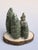 Handcrafted Old-World St. Nick Chalkware & Needle-Felted Wool Winter Vignette For Sale - Image 4 of 8