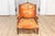 Wood 20th Century French Walnut Chair and Ottoman For Sale - Image 7 of 14