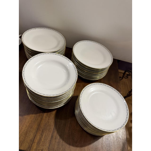 Vintage Dinnerware Set by Richard Ginori, 1950s, Set of 56 For Sale - Image 11 of 12