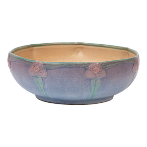 Unique Newcomb College Art Pottery Bowl, Sadie Irvine