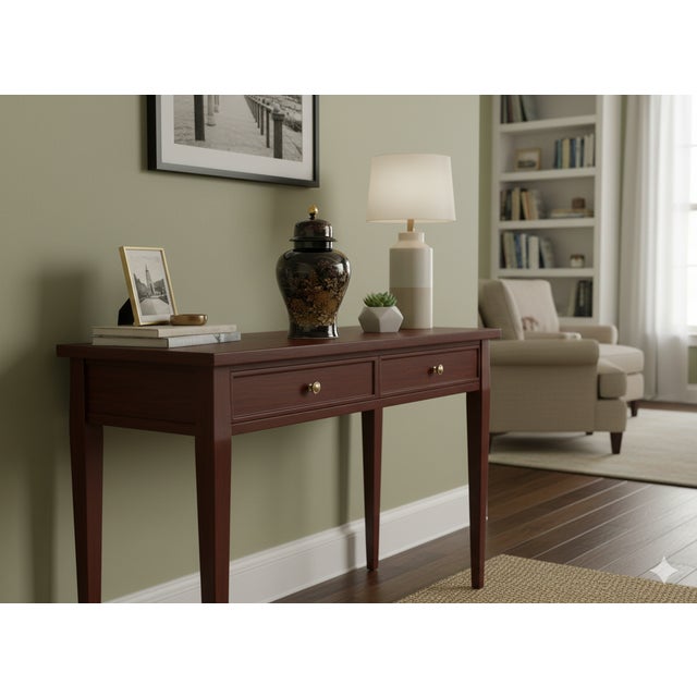 1980s Oriental Black Glaze Porcelain Temple Jar Golden Flower Graphic For Sale - Image 5 of 6