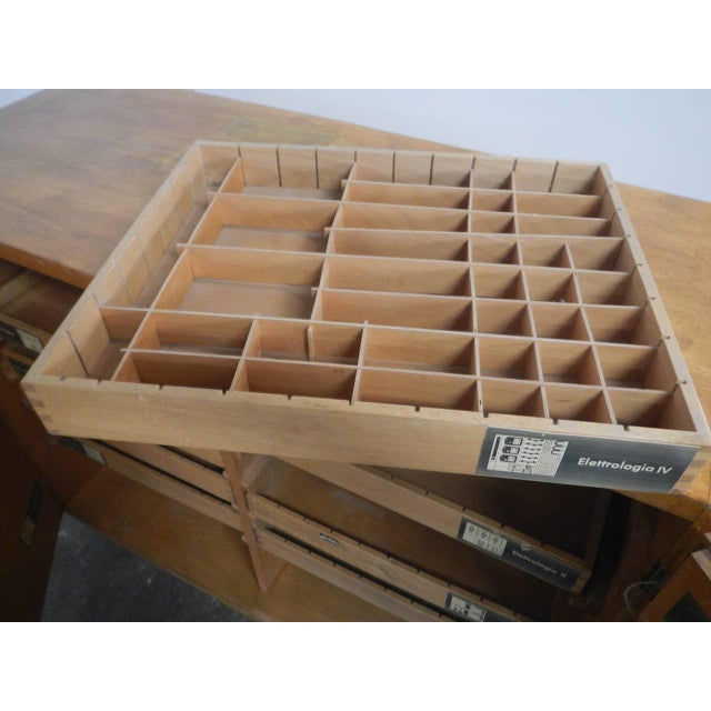 Chemistry Lab Filing Cabinet, 1960s For Sale - Image 11 of 13