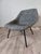 Black Set of Lounge Chairs in Grey Ecological Fabric by Ton, 1950s For Sale - Image 8 of 15