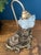 Antique Brass Desk Lamp With Frosted Glass For Sale - Image 12 of 18