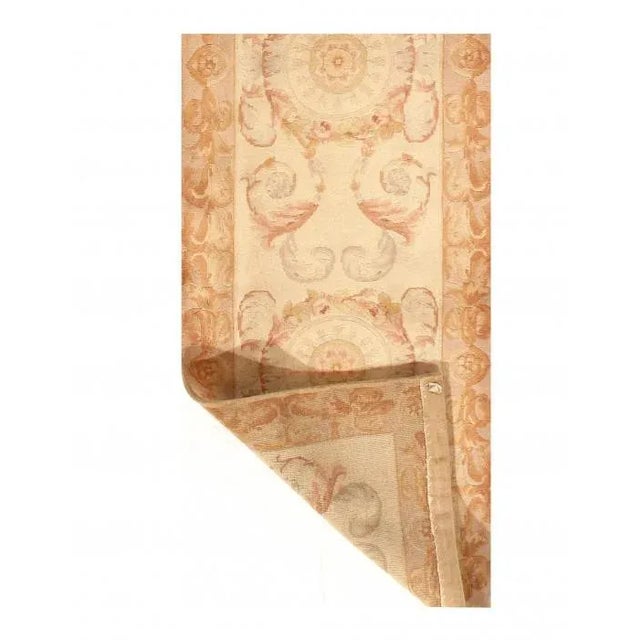 Pasargad Beige Hand-Knotted Abusson Runner- 2′7″ × 10′ For Sale - Image 4 of 8