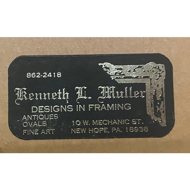 1970s Equestrian Artwork by Anthony M. Alonso, “Forego” Signed and Numbered For Sale In Philadelphia - Image 6 of 6