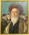 Konstanty Szewczenko (1910-1991), signed oil Judaica Oil Painting, Chassidic Rebbe, Polish. Frame: 17 X 15.25 Image: 11.5...