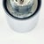 Silver Vintage Opaline Glass and Chrome Sconces from Limburg, Germany, 1970s, Set of 2 For Sale - Image 8 of 9