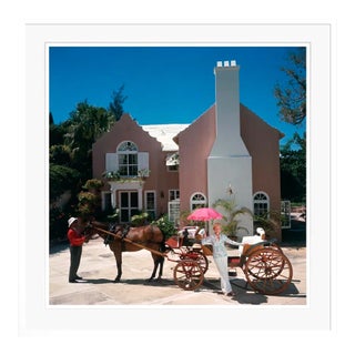 Carriage Awaits 1977 by Slim Aarons Framed C-Print For Sale