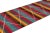 Mid 20th Century Vnitage Persian Kilim Handmade Multicolor Tribal Wool Runner For Sale - Image 5 of 11