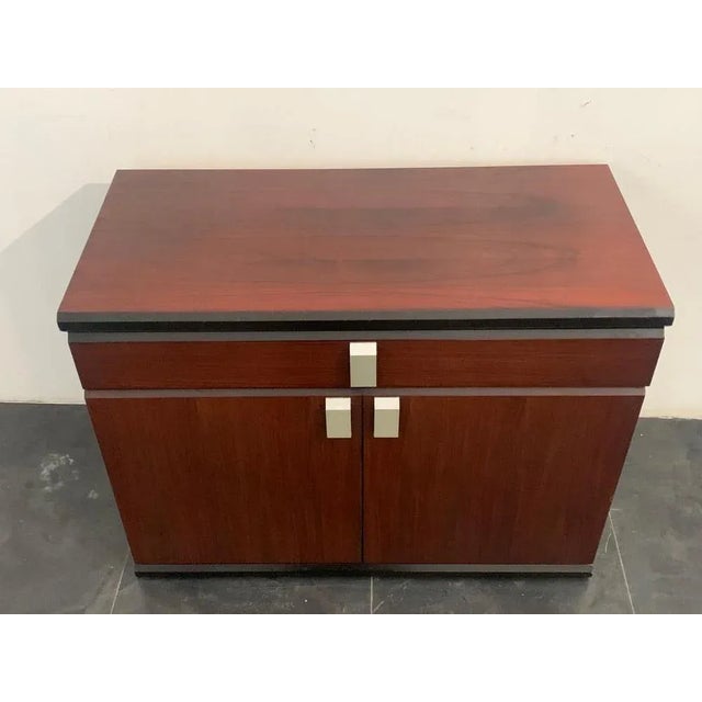 Rosewood Ebonized Sideboard, 1970s, Set of 2 For Sale - Image 12 of 13