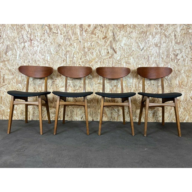 Mid-Century Teak Dining Chairs, Denmark, Set of 4 For Sale - Image 12 of 12