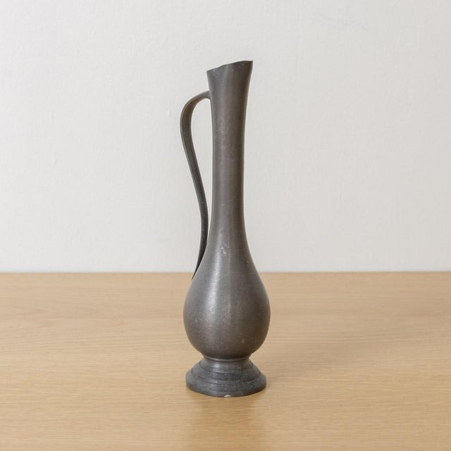 1930s French Pewter Bud Vase For Sale In Los Angeles - Image 6 of 9