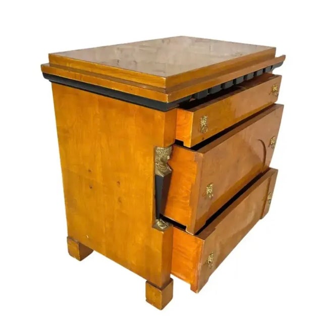 Biedermeier Neoclassical Chest of Drawers For Sale - Image 4 of 8