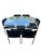 B&B Italia B&b Italia Glass Top Dining Table With Leather Wrapped Base For Sale - Image 4 of 8
