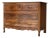 19th Century French Provincial Oak Three Drawer Commode For Sale