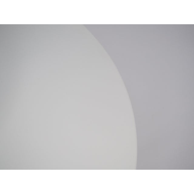 White Vintage Danish Sofie Pendant Lamp by Kurt Wiborg for Jeka, 1980s For Sale - Image 8 of 10