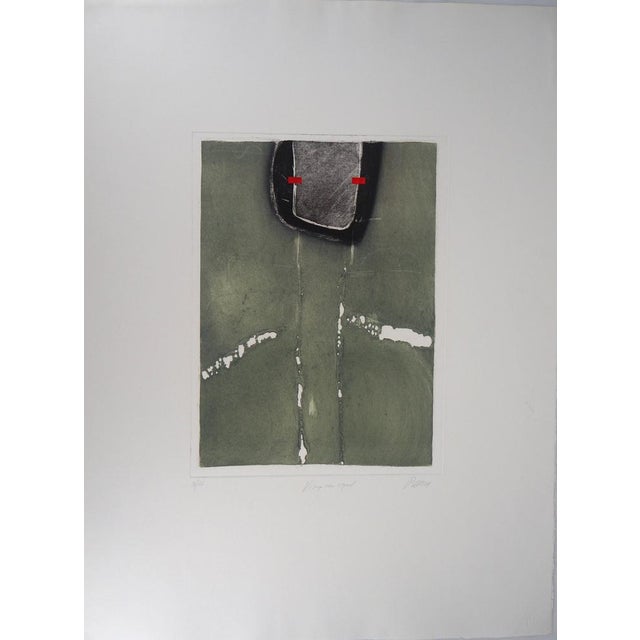 Erik Bersou, Face with No Look, Etching For Sale - Image 8 of 8