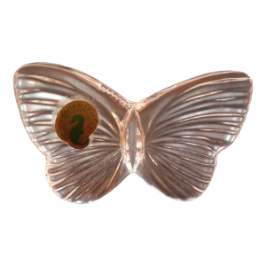 Vintage Waterford Crystal Butterfly Figurine