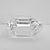 Glass Tiffany & Co. Faceted Crystal Paperweight Emerald Cut Signed Vintage Antique For Sale - Image 7 of 12