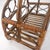 1970s Mint Condition Mid Century modern c1970s Burnt Bamboo Magazine Rack For Sale - Image 5 of 10