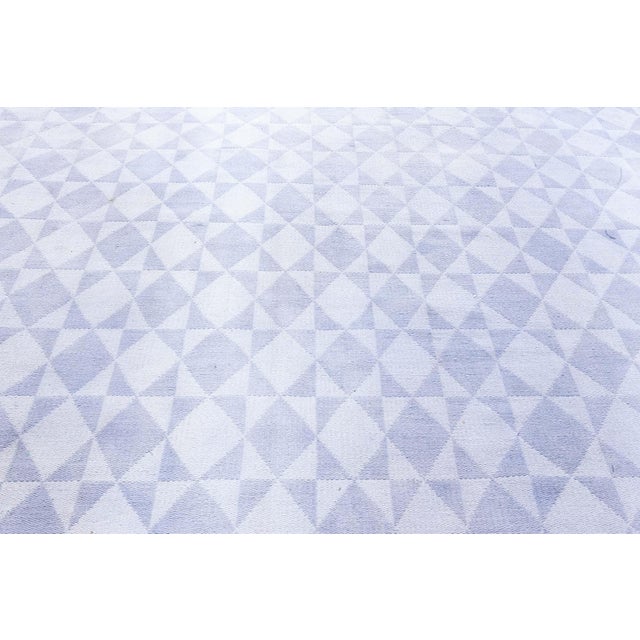 Cotton Indian Rug For Sale - Image 9 of 9