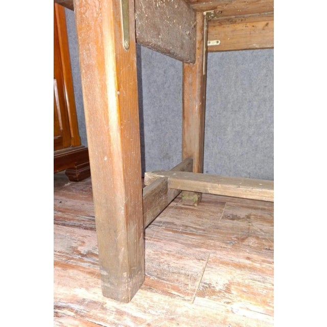 Large Farmhouse Table in Wood, 1800s For Sale - Image 3 of 10