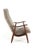 1960s Vintage Brown Lounge Chair For Sale - Image 5 of 15