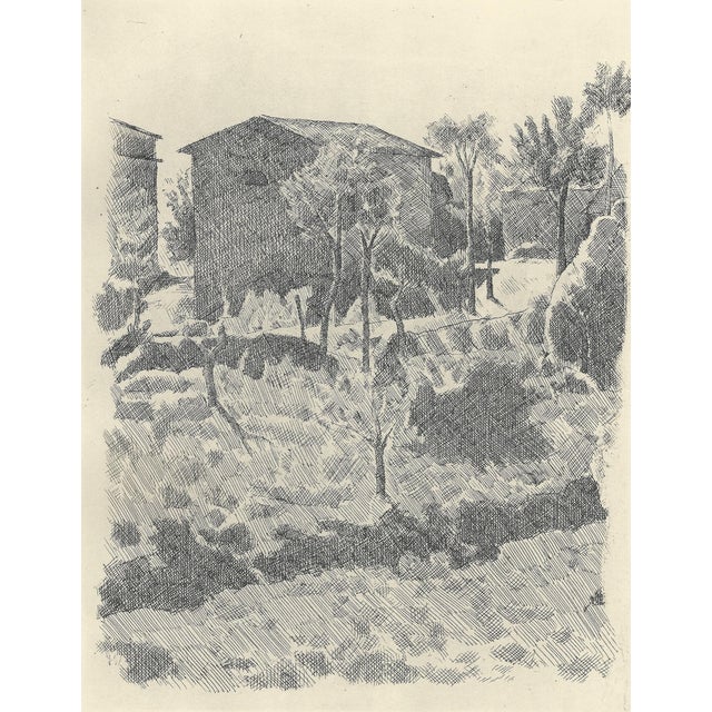 Lithograph printed by Ars Italiae, conceived in 1927 and printed in 1957 under the supervision and approval of the artist,...