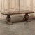 Wood Antique Rustic European Double Pedestal Trestle Dining Table For Sale - Image 7 of 18