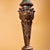 Late 19th Century Gilt Copper Phurba Ritual Dagger With Stand For Sale - Image 4 of 10