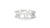 Stunning 14K White Gold Diamond Roman Numeral Wedding Band Ring. Metal: 14K White Gold Gemstones: Brilliant Round Diamonds...