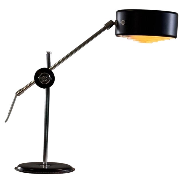 Minimalist Simris/Olympia Desk Lamp attributed to Anders Pehrson for Ateljé Lyktan, 1960s For Sale