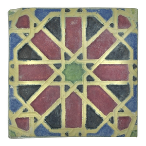 1920s Reclaimed Early California Decorative Tile