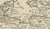 Antique Map of the Region Between the Gulf of Lybia and the Red Sea by Aeg, 1729 For Sale - Image 3 of 7