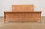 French Provincial Thomasville French Country Carved Oak King Size Sleigh Bed For Sale - Image 3 of 13