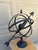French Country Vintage French Country Iron Garden Armillary Sundial- Outdoor Estate Decor For Sale - Image 3 of 9