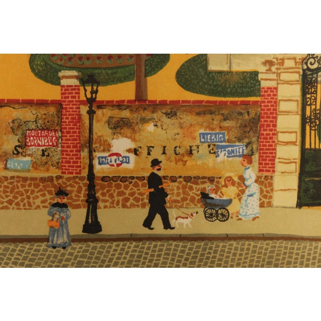 Michel Delacroix 'Bonjour Mr. Rousseau' Framed Limited Edition Print For Sale - Image 12 of 12