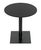 Mid-Century Modern Mies Side Table, Black Iron For Sale - Image 3 of 6