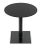 Mid-Century Modern NOIR Mies Side Table, Black Iron For Sale - Image 3 of 6